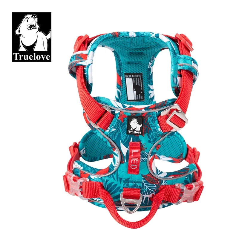 Truelove Pet Explosion-proof Dog Harness Camouflage Reflective Nylon Truelove Pet Explosion-proof Dog Harness Camouflage Reflective Nylon