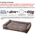 Four Season Square Dog Bed for Large Dog Mattress Bite-resistant - Image 5